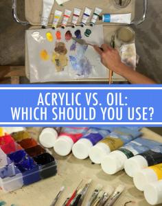 Acrylic vs. Oil Paint: Choosing the Right Medium for You - ColourDrive Blog