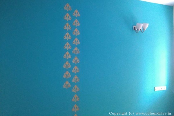 Interior Painting, Rental Painting, Stencil Painting, and Home Painting Recent Project at Banaswadi Bangalore