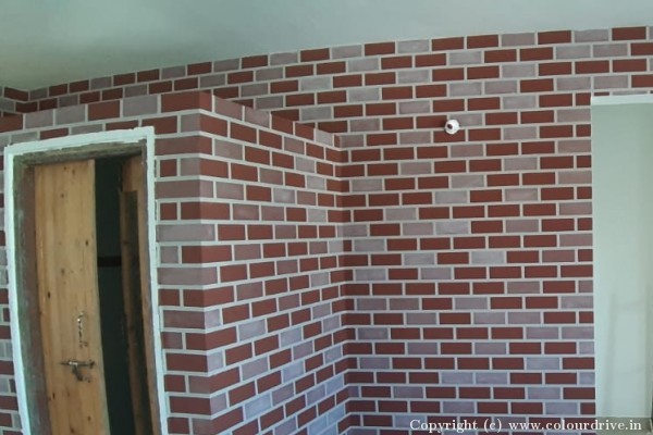 Texture Painting, and Home Painting Recent Project at Nagarbhavi Bangalore