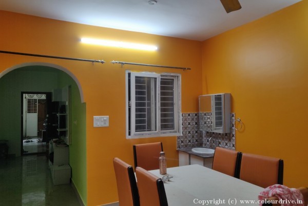 Interior Painting, and Home Painting Recent Project at Bannerghatta Road Bangalore