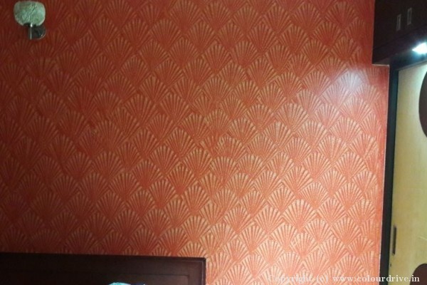 Texture Painting, and Home Painting Recent Project at Kalyan West Mumbai