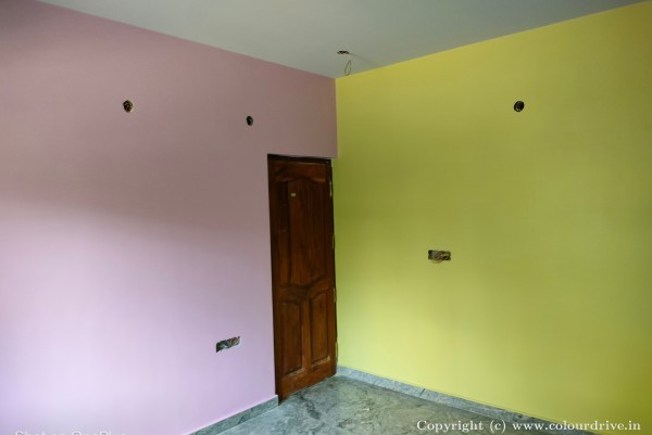 Interior Painting, and Home Painting Recent Project at Thanisandra Bangalore
