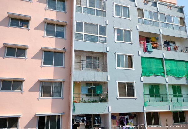 Exterior Painting, and Home Painting Recent Project at Hebbal Bangalore