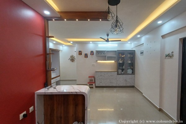 Enamel Painting, Exterior Painting, Interior Painting, Wood Polish, and Home Painting Recent Project at Whitefield, Kadugodi, Bangalore
