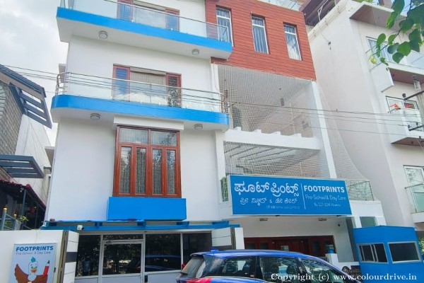 Enamel Painting, Exterior Painting, Interior Painting, Wood Polish, and Home Painting Recent Project at BHCS Layout, Uttarahalli Bangalore