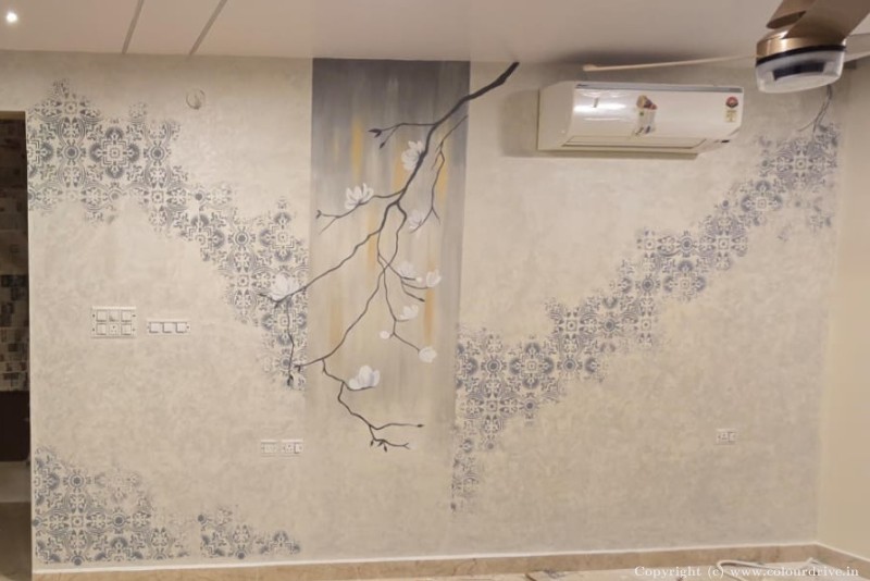 Wall Painting Design Decorative Texture Desgin Texture Painting for Living Room